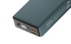 Портативное зарядное устройство Olmio QX-20 20000mAh (темно-зеленый) - фото2