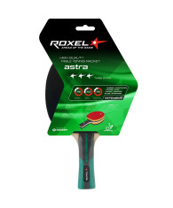 Ракетка для настольного тенниса Roxel 3* Astra, коническая- фото