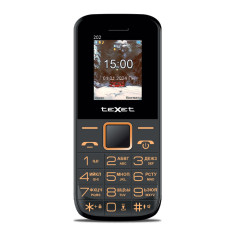 Мобильный телефон TeXet TM-202 (черный)- фото