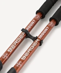 Треккинговые палки Berger Hiking Mount, 65-135 см, 3-секционные, терракотовый- фото10