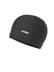 Шапочка для плавания Atemi Light lycra cap Deep black, лайкра, черный, FLL1BK- фото