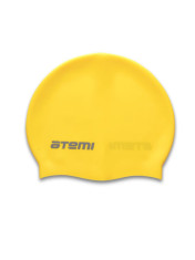 Шапочка для плавания Atemi, силикон,детская, желтая, SC307- фото3