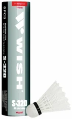 Набор воланов для бадминтона WISH S-320, пластик, 6 штук- фото