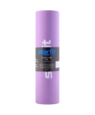 Коврик для йоги и фитнеса STARFIT FM-301, NBR, 183x61x1,0 см, фиолетовый пастель- фото6