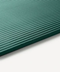 Коврик для йоги и фитнеса STARFIT FM-301, NBR, 183x61x1,2 см, изумрудный- фото4