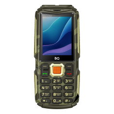 Мобильный телефон BQ 2430L Tank Connect 4G (Camouflage+Gold)- фото2