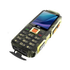 Мобильный телефон BQ 2430L Tank Connect 4G (Camouflage+Gold)- фото4
