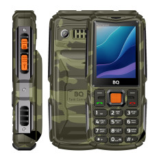 Мобильный телефон BQ 2430L Tank Connect 4G (Camouflage+Gunmetal)- фото
