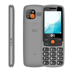 Мобильный телефон BQ 2459 Care Gray- фото