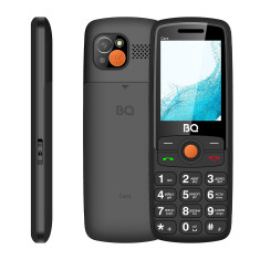 Мобильный телефон BQ 2459 Care Black- фото
