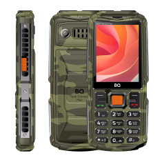 Мобильный телефон BQ 2830L Tank Connect Max Camouflage+Gunmetal 4G- фото