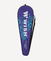 Набор для бадминтона WISH Firestar 780, 2 ракетки, 2 волана, голубой/фиолетовый- фото8