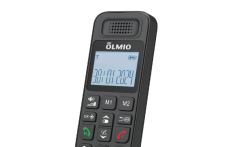 Радиотелефон DECT Olmio DP-03 (черный)- фото3