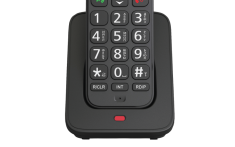 Радиотелефон DECT Olmio DP-03 (черный)- фото4