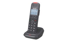 Радиотелефон DECT Olmio DP-04 (черный)- фото