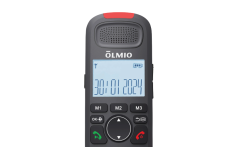 Радиотелефон DECT Olmio DP-04 (черный)- фото5